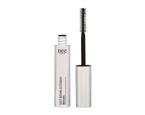 Deep brown extension mascara